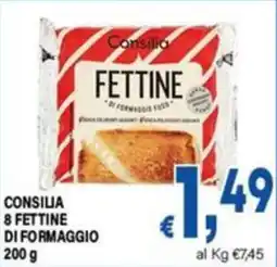 DEM Consilia Fettine di formaggio offerta