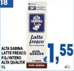 DEM Latte fresco Alta Sabina offerta