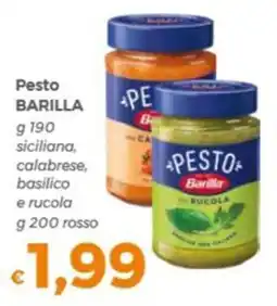 Tocal Pesto Barilla offerta