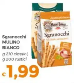 Tocal Sgranocchi Mulino Bianco offerta