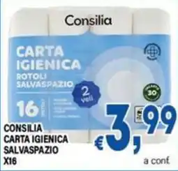 DEM Consilia carta igienica salvaspazio offerta