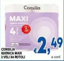 DEM Consilia carta igienica maxi offerta