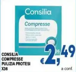 DEM Consilia compresse pulizia protesi offerta