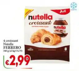 D'Italy Croissant Nutella Ferrero offerta