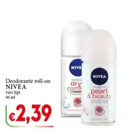 D'Italy Deodorante roll-on NIVEA offerta