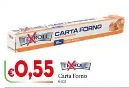 D'Italy Carta Forno Texroll offerta