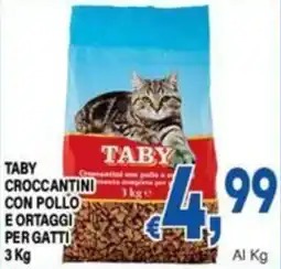 DEM Taby croccantini con pollo e ortaggi per gatti offerta