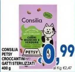 DEM Consilia Petsy croccantini gatti sterilizzati offerta