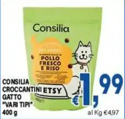 DEM Consilia croccantini gatto vari tipi offerta