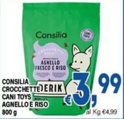 DEM Consilia Crocchette Cani Toys Agnello e Riso offerta