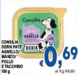 DEM Consilia Derik Pate' Agnello offerta
