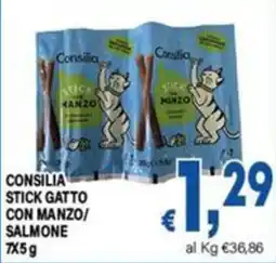 DEM Consilia stick gatto con manzo offerta