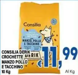 DEM Consilia Derik crocchette manzo pollo e tacchino offerta