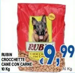 DEM Rubin crocchette cane con carne offerta