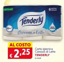 DiMeglio Carta igienica Carezza di Latte Tenderly offerta