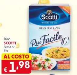 DiMeglio Riso Scotti Riso Facile 10' offerta