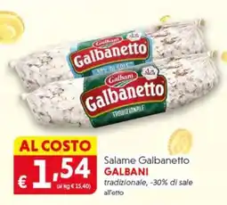 DiMeglio Salame Galbanetto Galbani tradizionale offerta