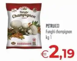 MerSi Supermercati Petrucchi Funghi champignon offerta
