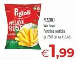 MerSi Supermercati Pizzoli We Love Patatine rustiche offerta