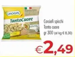 MerSi Supermercati Orogel Carciofi spicchi Tanto cuore offerta