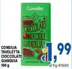 DEM Consilia cioccolato nocciole gianduja offerta