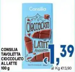 DEM Consilia cioccolato al latte offerta