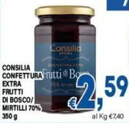 DEM Consilia confettura extra frutti di bosco offerta