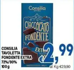 DEM Consilia cioccolato fondente extra offerta