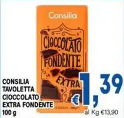 DEM Consilia cioccolato extra fondente offerta