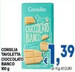 DEM Consilia cioccolato bianco offerta