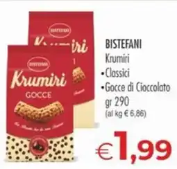 MerSi Supermercati Bistefani Krumiri Gocce offerta
