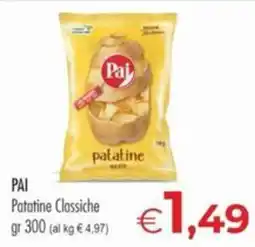 MerSi Supermercati Pai patatine classiche offerta