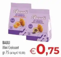 MerSi Supermercati Baulli Mini Croissant offerta