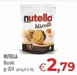MerSi Supermercati Nutella Biscuits offerta