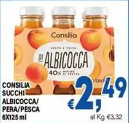 DEM Consilia succhi albicocca offerta