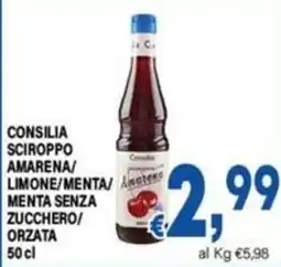 DEM Consilia sciroppo amarena offerta