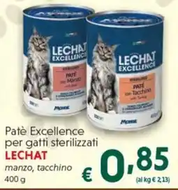 DiMeglio Patè Excellence per gatti sterilizzati LECHAT offerta