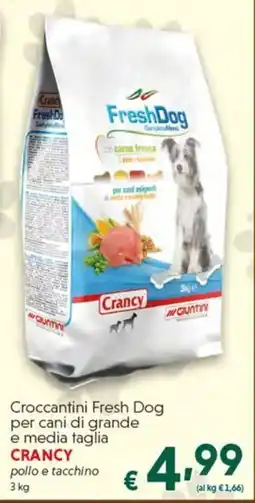 DiMeglio Croccantini Fresh Dog Crancy pollo e tacchino offerta