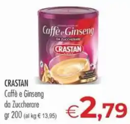 MerSi Supermercati Caffè e Ginseng Crastan offerta
