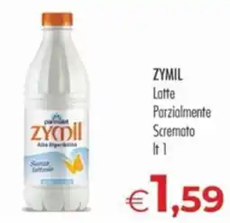 MerSi Supermercati Zymil Latte Parzialmente Scremato offerta