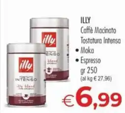 MerSi Supermercati Illy Caffè Macinato Tostatura Intensa offerta