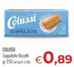 MerSi Supermercati Colussi Zuppalatte Biscotti offerta