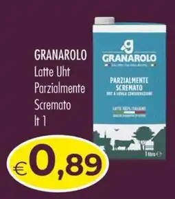 MerSi Supermercati Granarolo Latte Uht Parzialmente Sremato offerta