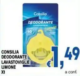 DEM Consilia deodorante lavastoviglie limone offerta