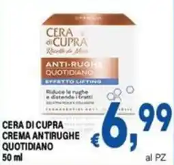DEM Cera di Cupra crema antirughe quotidiano offerta