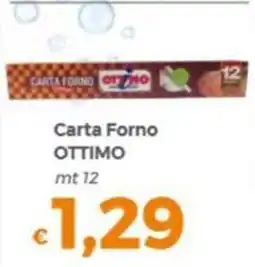 Tocal Carta Forno Ottimo offerta