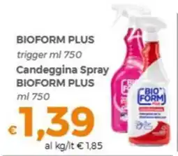 Tocal Candeggina Spray BIOFORM PLUS offerta
