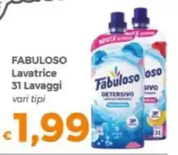 Tocal Fabuloso detergente lavatrice offerta