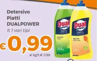 Detersivo Piatti Dualpower