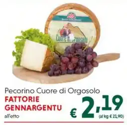 DiMeglio Pecorino Cuore di Orgosolo Fattorie Gennargentu offerta